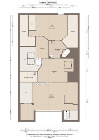 Floorplan - Broekseweg 64, 4231 VG Meerkerk